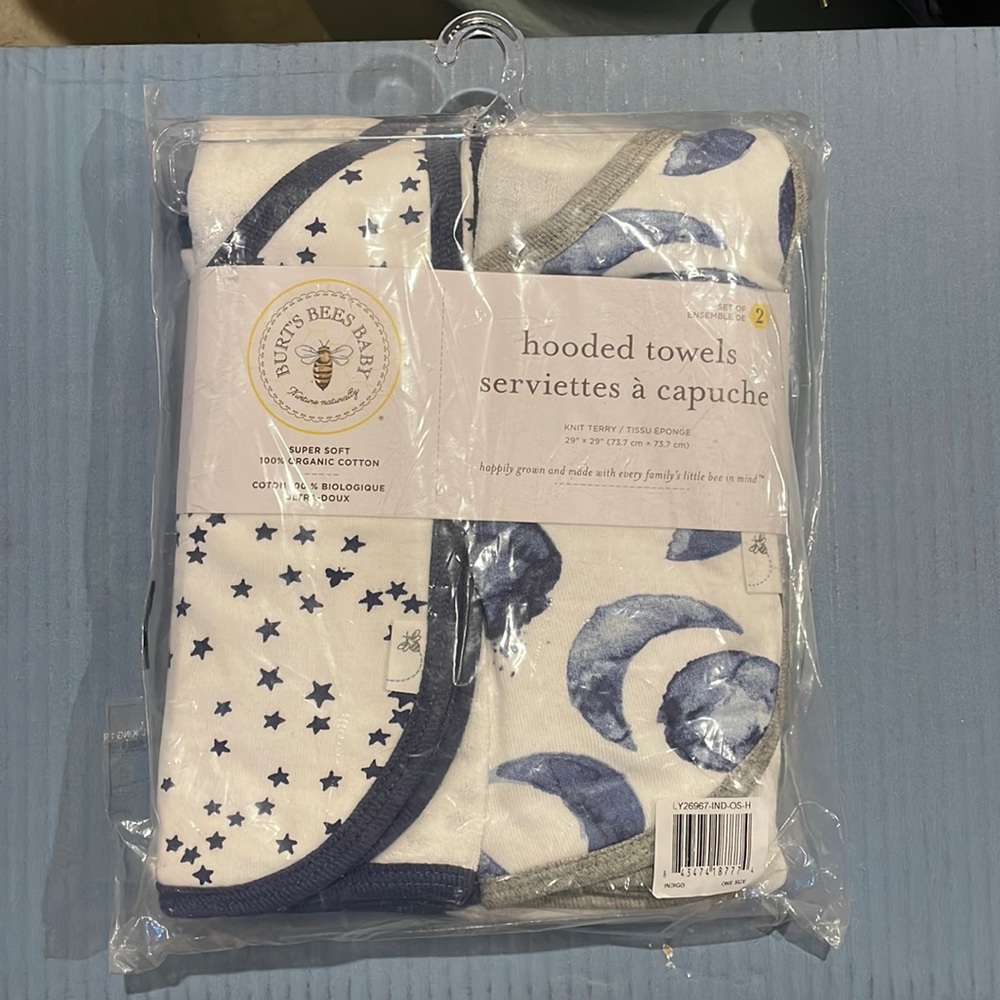 Burt’s Bees Baby Hooded Towels